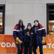 Team USA with the fancy fringed gloves.